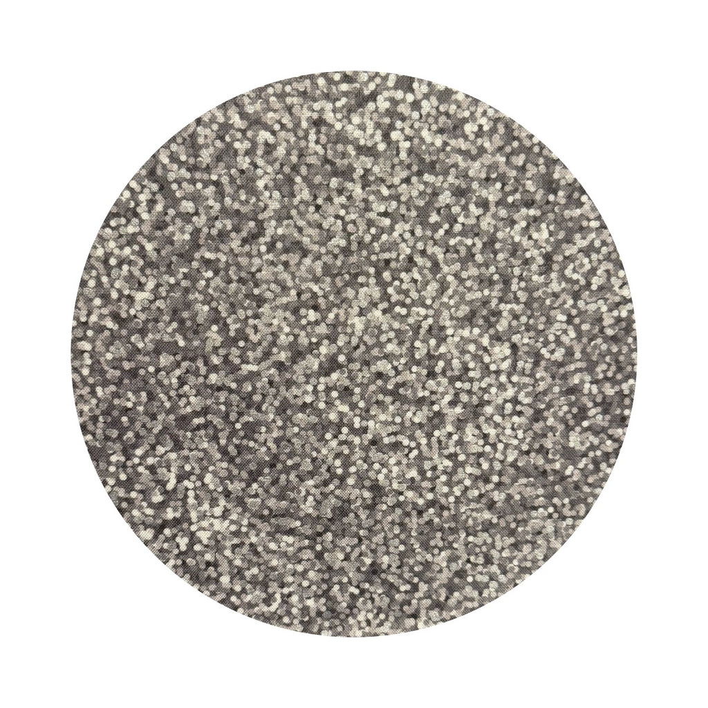 Silver Glitter with Gold Metallic - Disco Collection - Lewis & Irene Fabrics