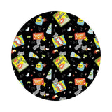 Suds & Purrs in Wren - Cats in the Laundry Collection - Dear Stella Fabrics