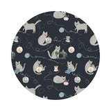 Sewing Cats in Peat - And Sew it Goes Collection - Dear Stella Fabrics