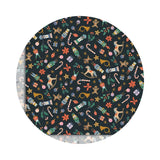 2.5 meters left! - Holiday Toss in Phantom - Nutcracker Collection - Dear Stella Fabrics