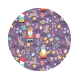 Spring Gnomes on Lavender - Spring Treats Collection - Lewis & Irene Fabrics