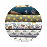 Jawsome in Scuba - Beyond the Sea Collection - Dear Stella Fabrics