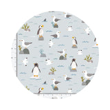 1 meter left! - Just Wing It in Aqua - Beyond the Sea Collection - Dear Stella Fabrics