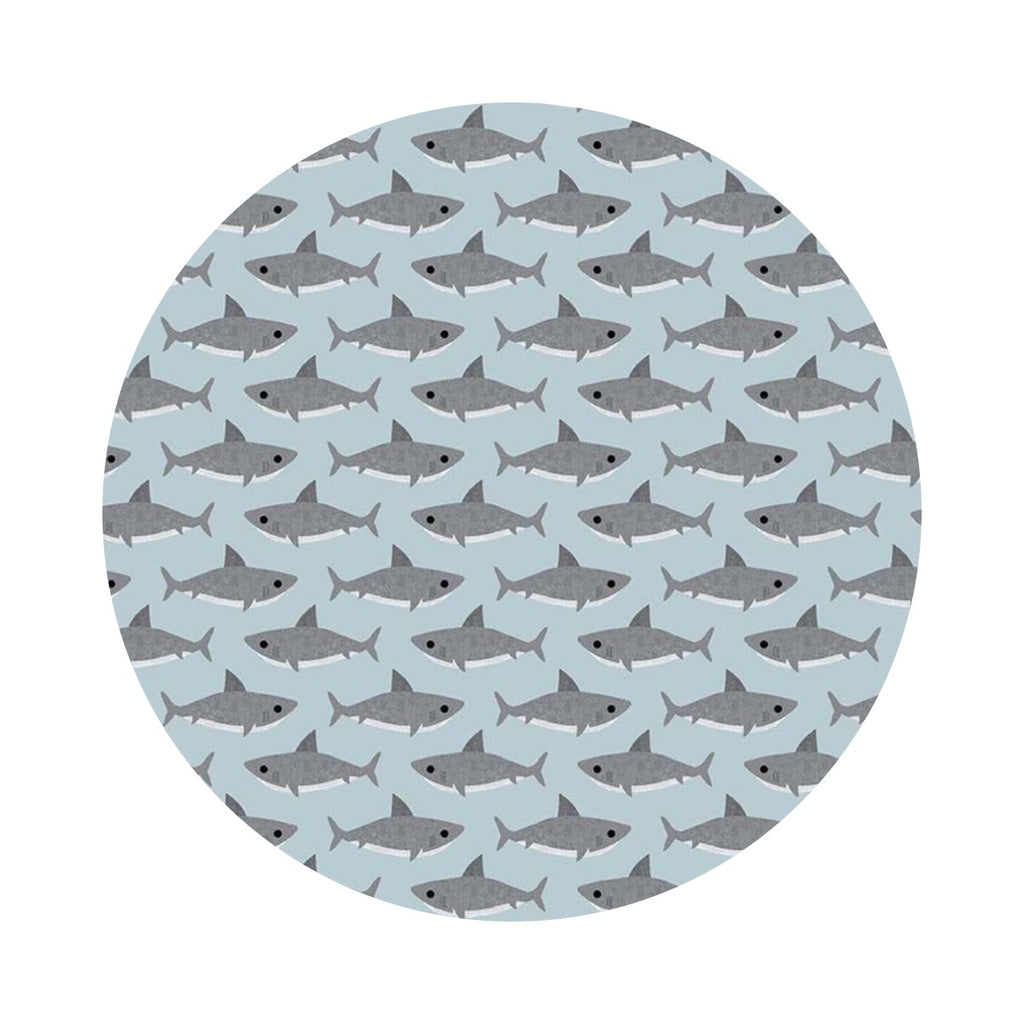 Jawsome in Scuba - Beyond the Sea Collection - Dear Stella Fabrics