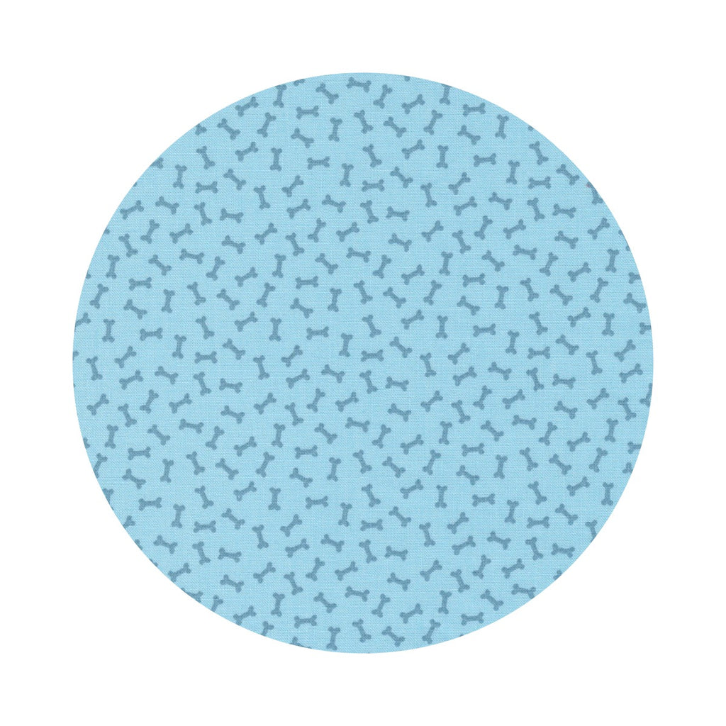 4 meters left! - Fetch in Sky - Dog Daze Collection - Moda Fabrics