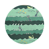 Re-stock! - Oceans in Green - Ahoy! Mermaids Collection - Riley Blake Designs
