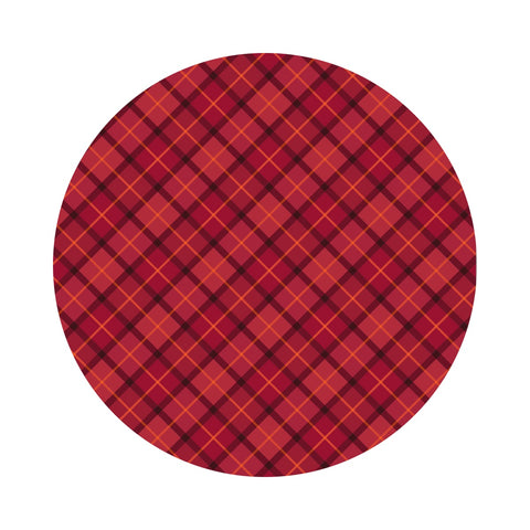Red Check - Small Things Celtic Inspired Collection - Lewis & Irene Fabrics