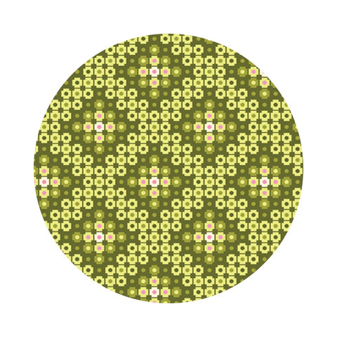 Crossweave in Green - Stitchy Collection - Contempo Studio - Benartex