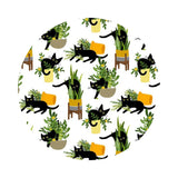 Just Purrlanted - Feline Fancy Collection - Dear Stella Fabrics