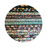 1 meter left! - Fruit Stickers in Hunter  - Orchard by Rifle Paper Co. - Cotton + Steel Fabrics