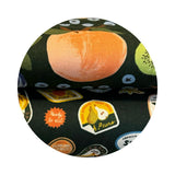 1 meter left! - Fruit Stickers in Hunter  - Orchard by Rifle Paper Co. - Cotton + Steel Fabrics