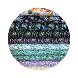 4 meters left! - Dahlia in Aubergine - Dahlia Collection by Rifle Paper Co. - Cotton + Steel Fabrics