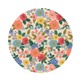 1.5 meters left! - Vintage Blossom in Cream Cotton with Metallic - Vintage Garden by Rifle Paper Co. - Cotton + Steel Fabrics