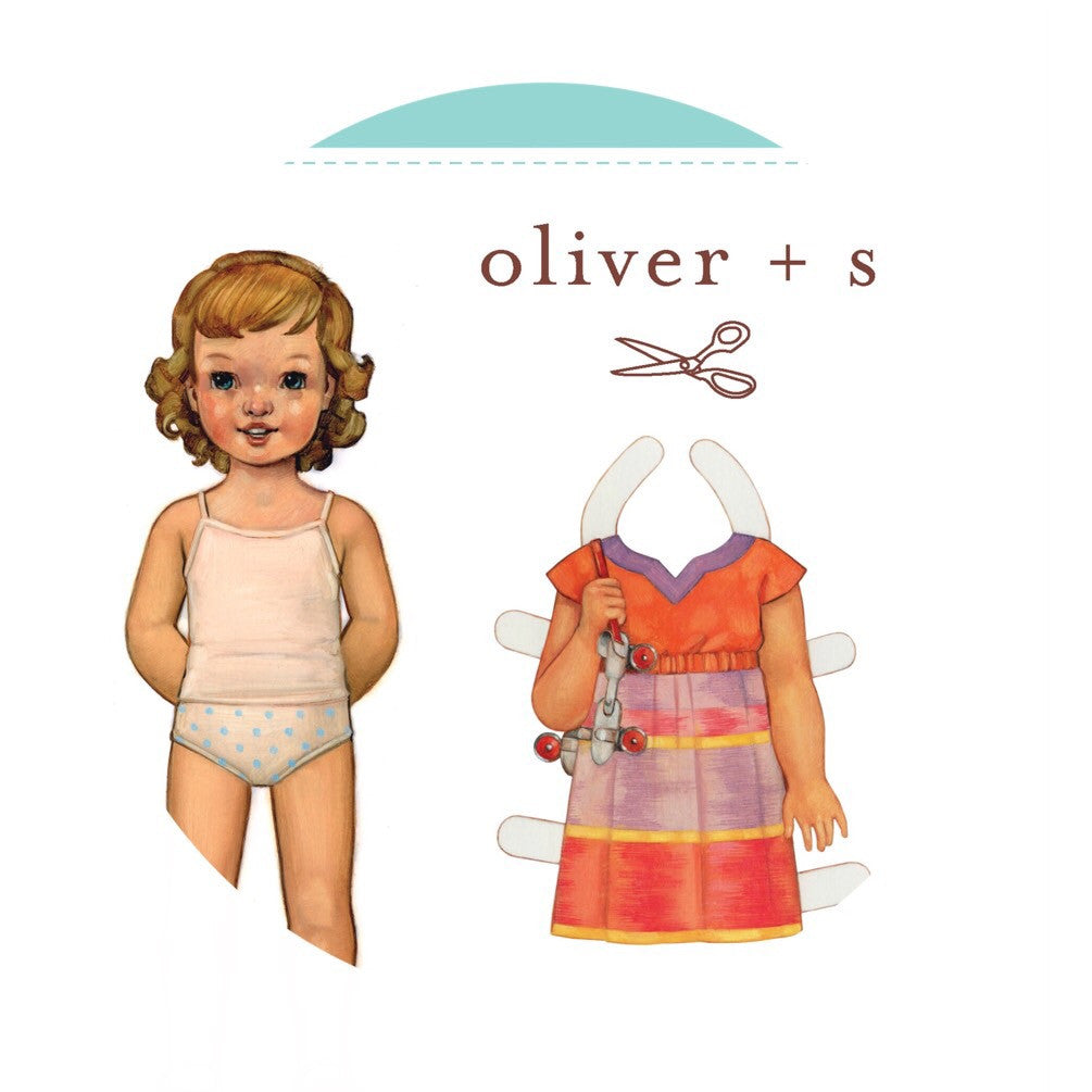 Roller Skate Dress & Tunic Sewing Pattern (Sizes 6m-4 years) - Oliver + S Patterns