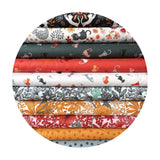 Love Cats on Charcoal - Purrfect Petals Collection - Lewis & Irene Fabrics
