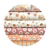 Smitten Kittens in White - Smitten Kitten Collection - Camelot Fabrics