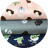 Star Wars Little Rebels in Pink - Character Nursery Collection - Camelot Fabrics