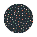 2.5 meters left! - Festive Balls in Phantom - Nutcracker Collection - Dear Stella Fabrics