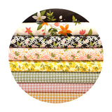 4 meters left! - Grove Blossoms in Grapefruit - Grove Collection - Riley Blake Designs