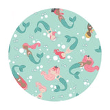 Mermaids in Seafoam - Ahoy! Mermaids Collection - Riley Blake Designs