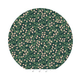 Daphne in Hunter Metallic - Bramble by Rifle Paper Co. - Cotton + Steel Fabrics