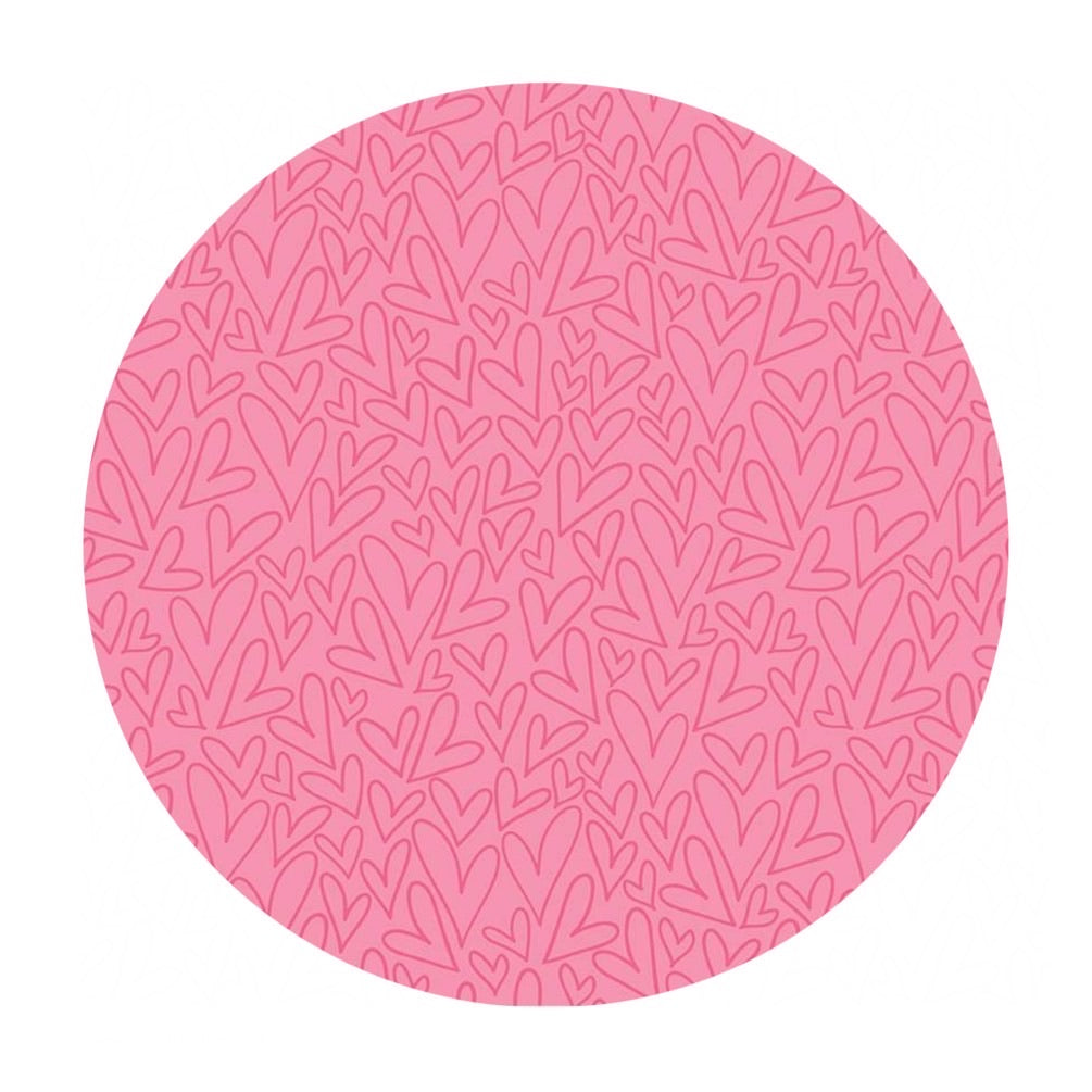 2 meters left! - Love Hearts in Pink - Sending Love Collection - Riley Blake Designs