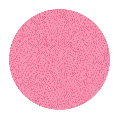 3 meters left! - Love Hearts in Pink - Sending Love Collection - Riley Blake Designs