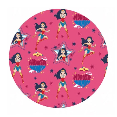 Wonder Woman Jr. Take a Stand - Young DC Collection - Camelot Fabrics