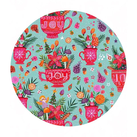 Joy to the World - Rebel Without a Claus Collection - Dear Stella Fabrics