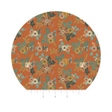 3.5 meters left! - Nature's Harvest in Orange - Fabulous Fall Collection - Camelot Fabrics