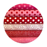 1.5 meters left! - Love Dots in Red - Sending Love Collection - Riley Blake Designs