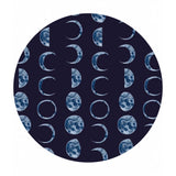 2.5 meters left! - Moons in Indigo - Lantern Light Collection - Dear Stella Fabrics