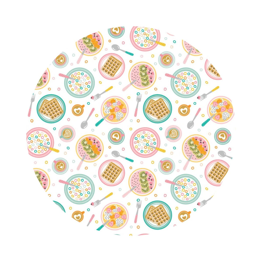 Breakfast Flat Lay - Rise and Shine Collection - Camelot Fabrics
