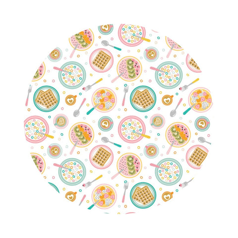 Breakfast Flat Lay - Rise and Shine Collection - Camelot Fabrics