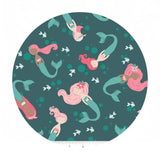 Mermaids in Ocean - Ahoy! Mermaids Collection - Riley Blake Designs