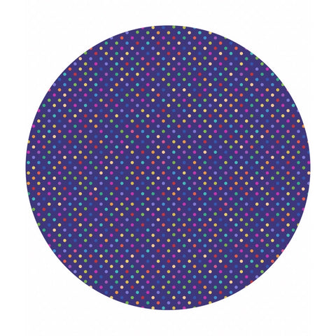 Bright Rainbow Dots - Rainbows Collection - Lewis & Irene Fabrics