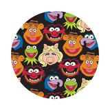 2.5 meters left! - The Muppets Cast in Black - The Muppets Collection - Camelot Fabrics