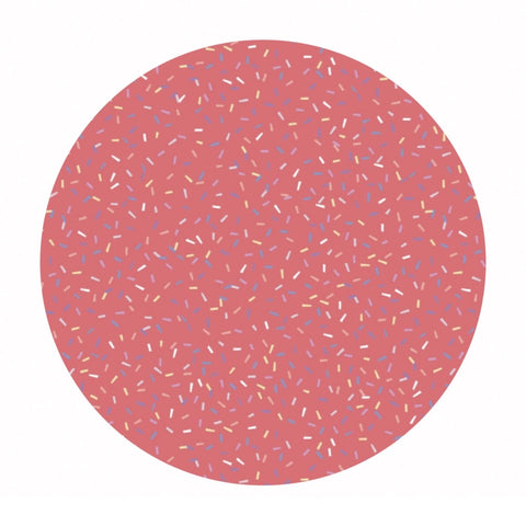 2.5 meters left! - Sprinkles in Pink - Ice Cream Blossoms Collection - Camelot Fabrics