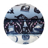 .5 meters left! - Moons in Indigo - Lantern Light Collection - Dear Stella Fabrics