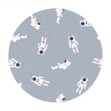 .5 meters left! - Astronauts Gray - Out of this World with NASA Collection - Riley Blake Designs