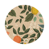 Citrus Grove in Natural Unbleached Canvas - Bramble Collection by Rifle Paper Co. - Cotton + Steel Fabrics