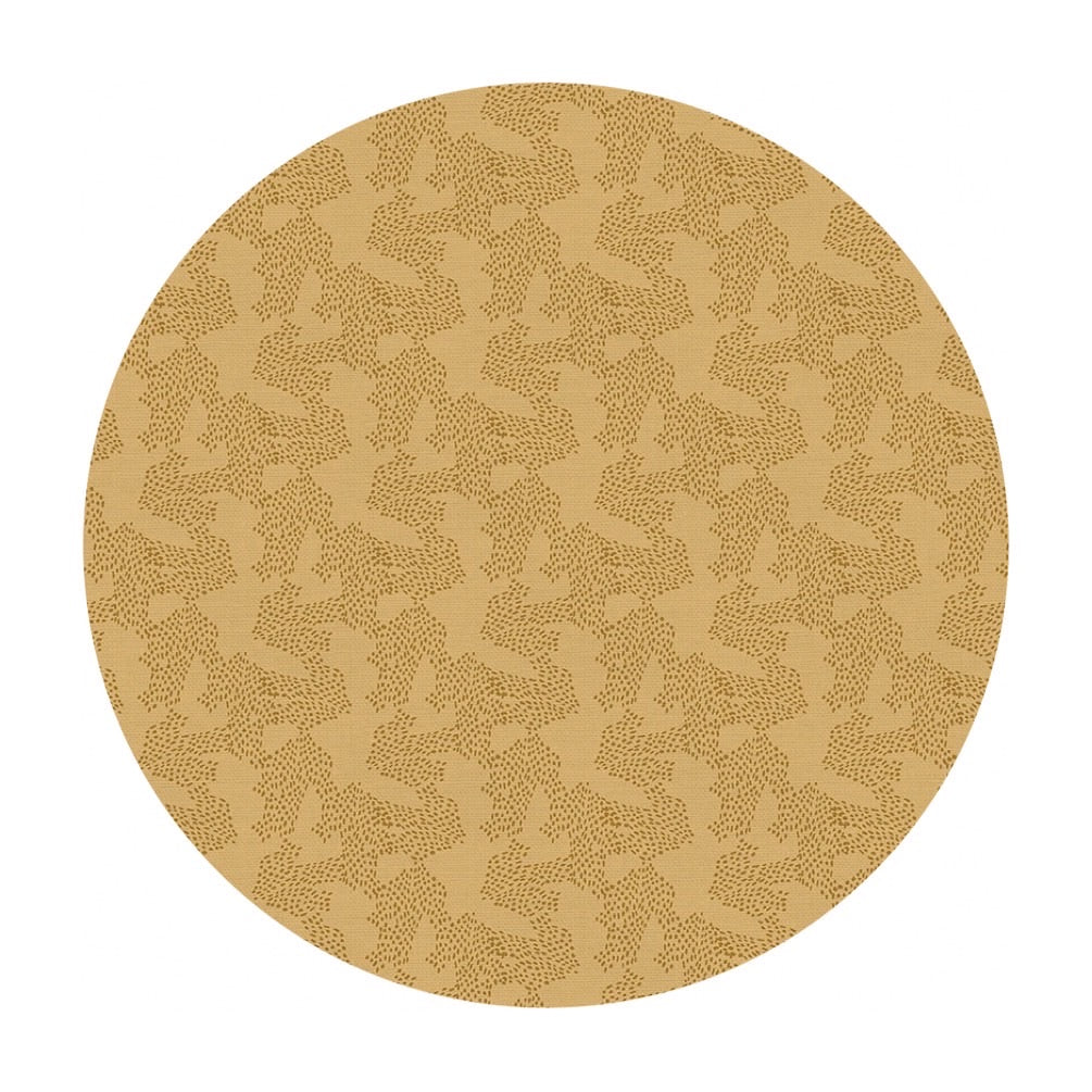 Dots in Gold - Tiger Lily Trail Collection - Paintbrush Studio Fabrics