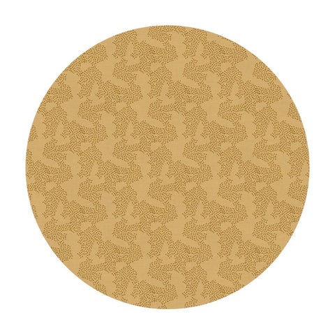 Dots in Gold - Tiger Lily Trail Collection - Paintbrush Studio Fabrics