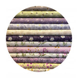 .5 meters left! - Rambling Floral Dark - Botanic Garden Collection - Lewis & Irene Fabrics