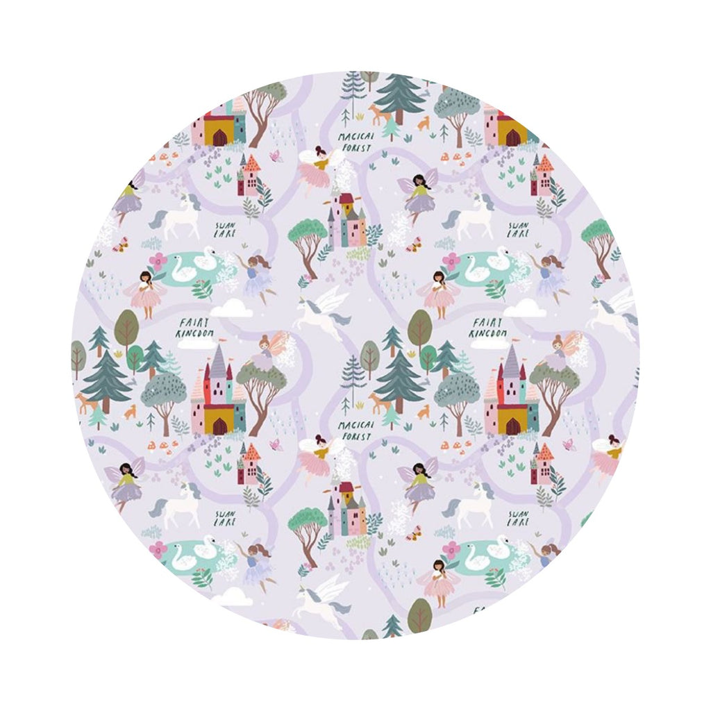 Fairy Kingdom in Thistle - Make a Little Magic Collection - Dear Stella Fabrics