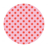 2 meters left! - Love Dots in Petunia - Sending Love Collection - Riley Blake Designs