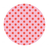 2 meters left! - Love Dots in Petunia - Sending Love Collection - Riley Blake Designs