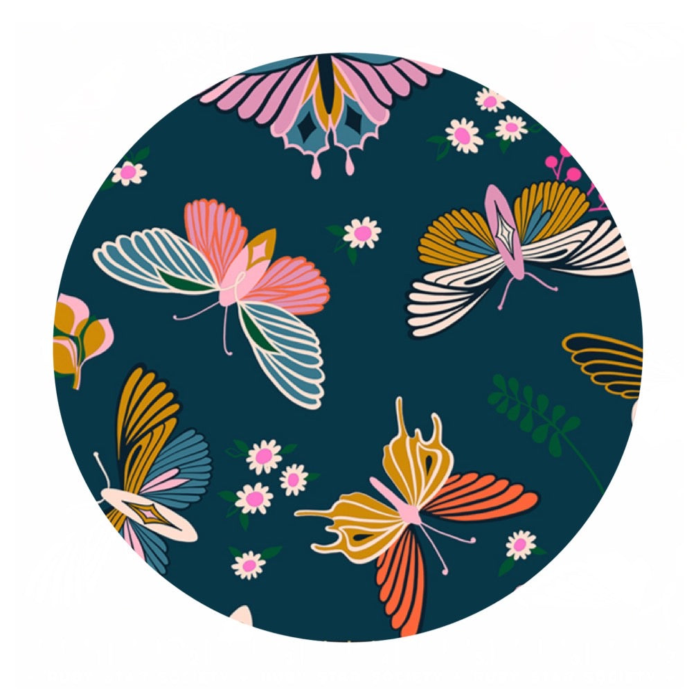 3 meters left! - Flutter in Peacock - Stay Gold Collection - Melody Miller - Ruby Star Society