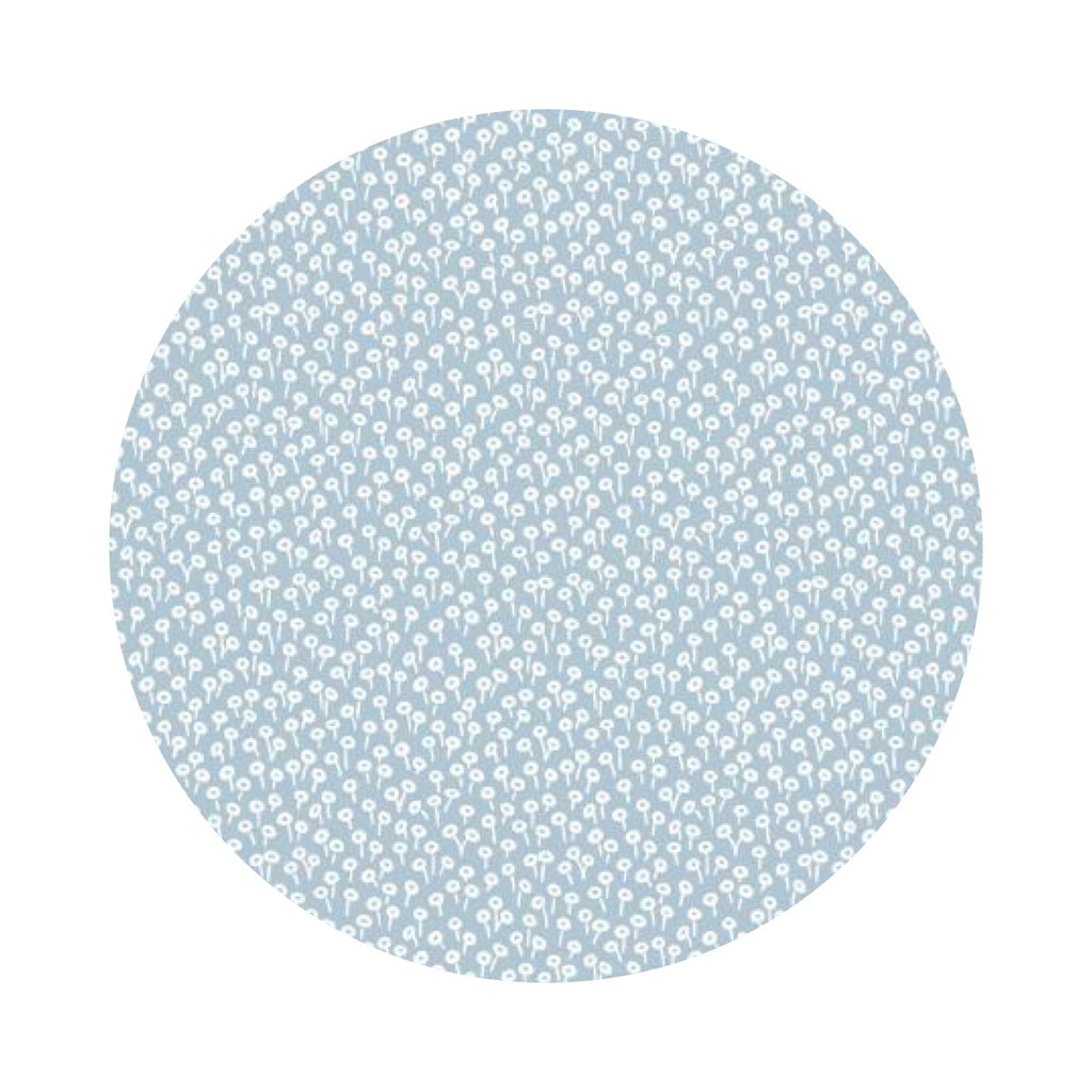 Tapestry Dot in Blue Cotton - Basics by Rifle Paper Co. - Cotton + Steel Fabrics