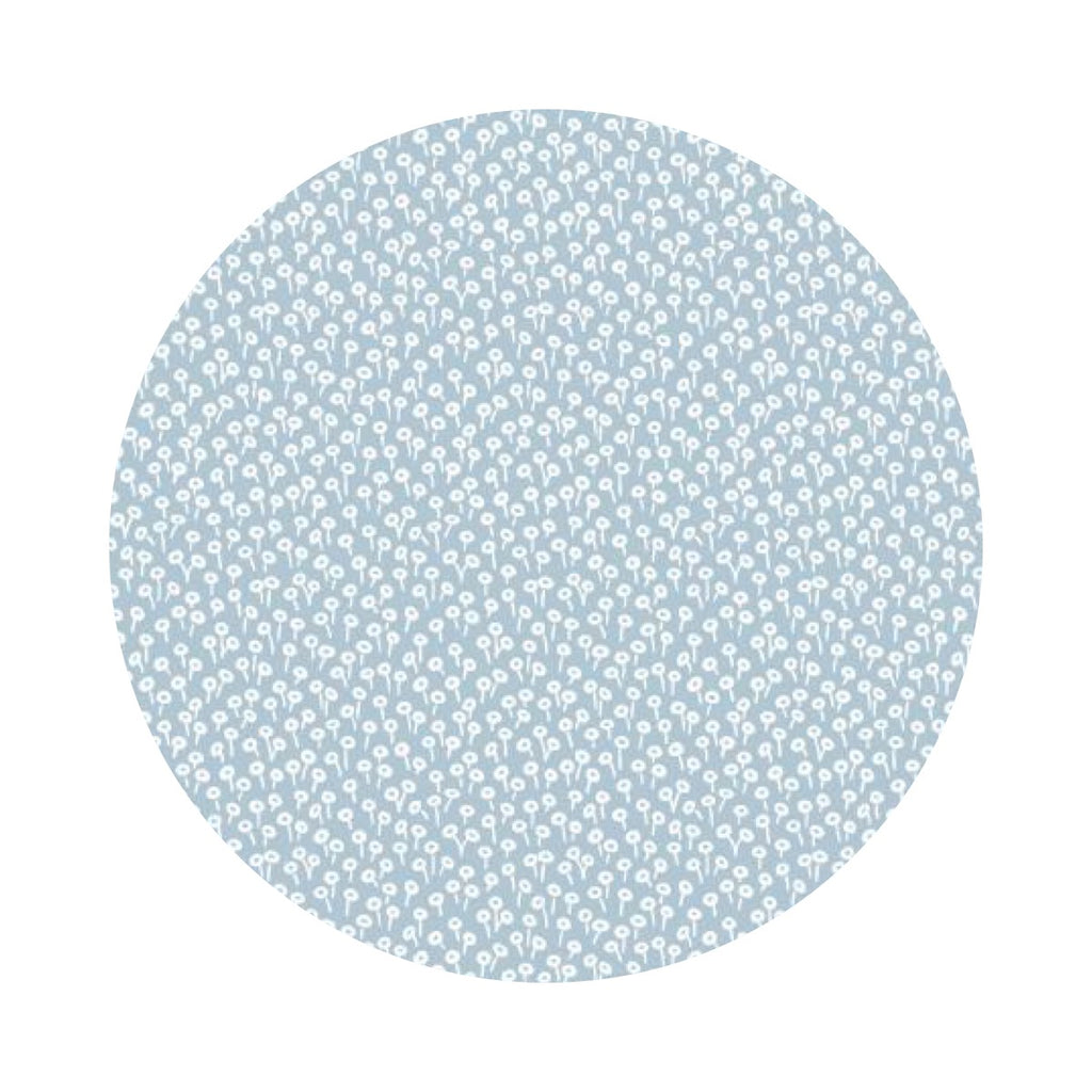 Tapestry Dot in Blue Cotton - Basics by Rifle Paper Co. - Cotton + Steel Fabrics